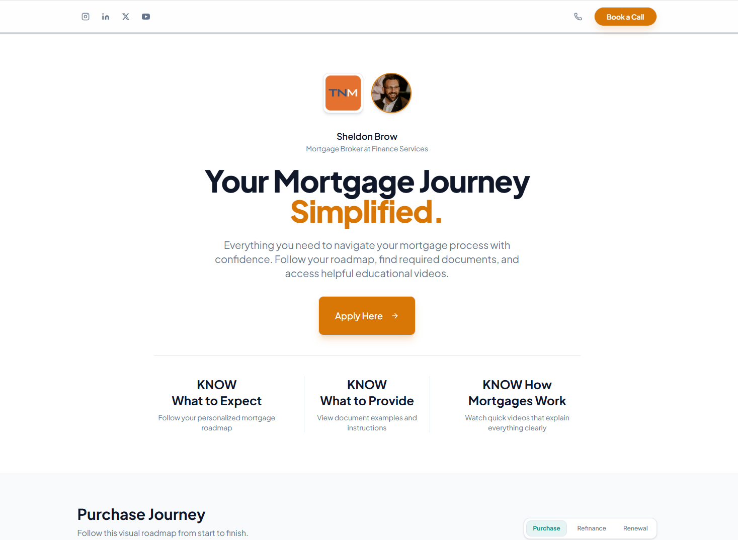 MortgageNavigator Client Portal Preview